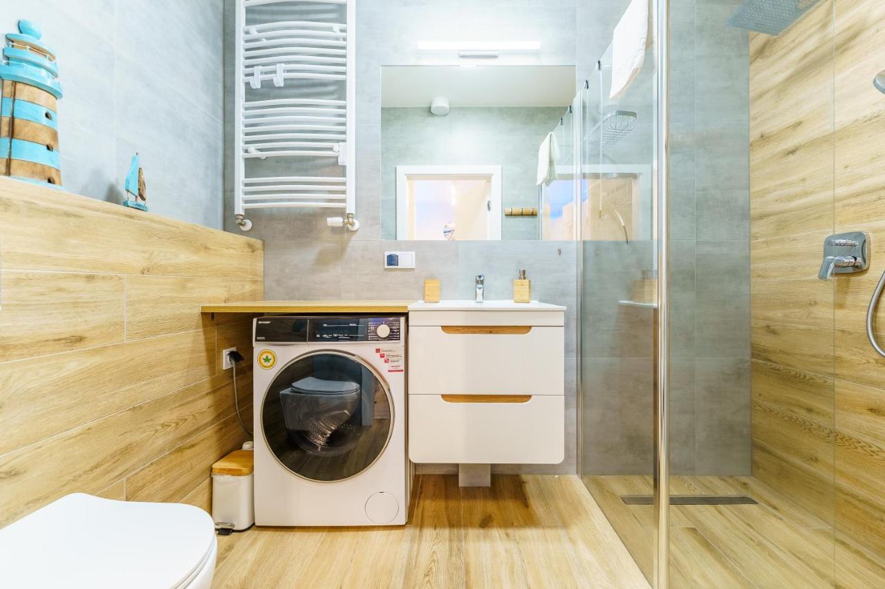 Apartament Z Widokiem Na Morze - Blekitna Perla By Perlowa Przystan Rent Sianozety Dış mekan fotoğraf