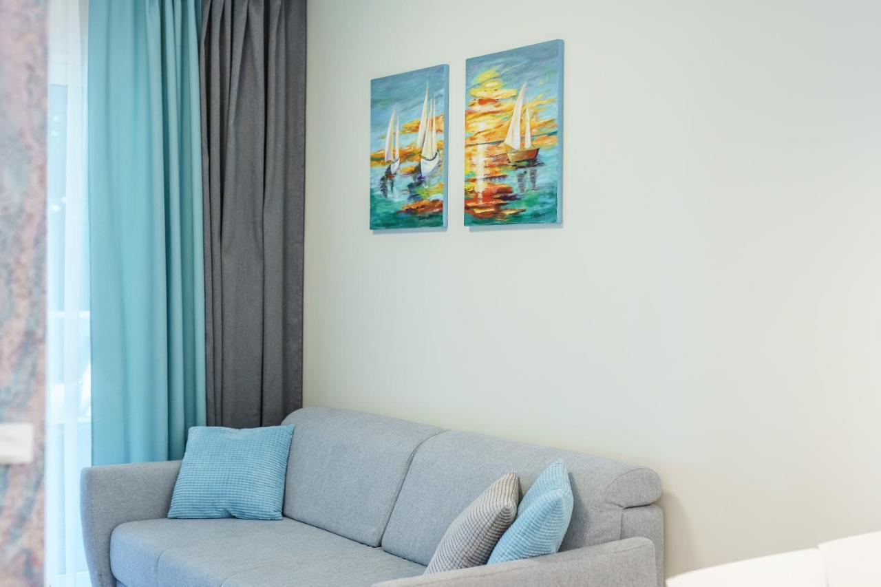 Apartament Z Widokiem Na Morze - Blekitna Perla By Perlowa Przystan Rent Sianozety Dış mekan fotoğraf