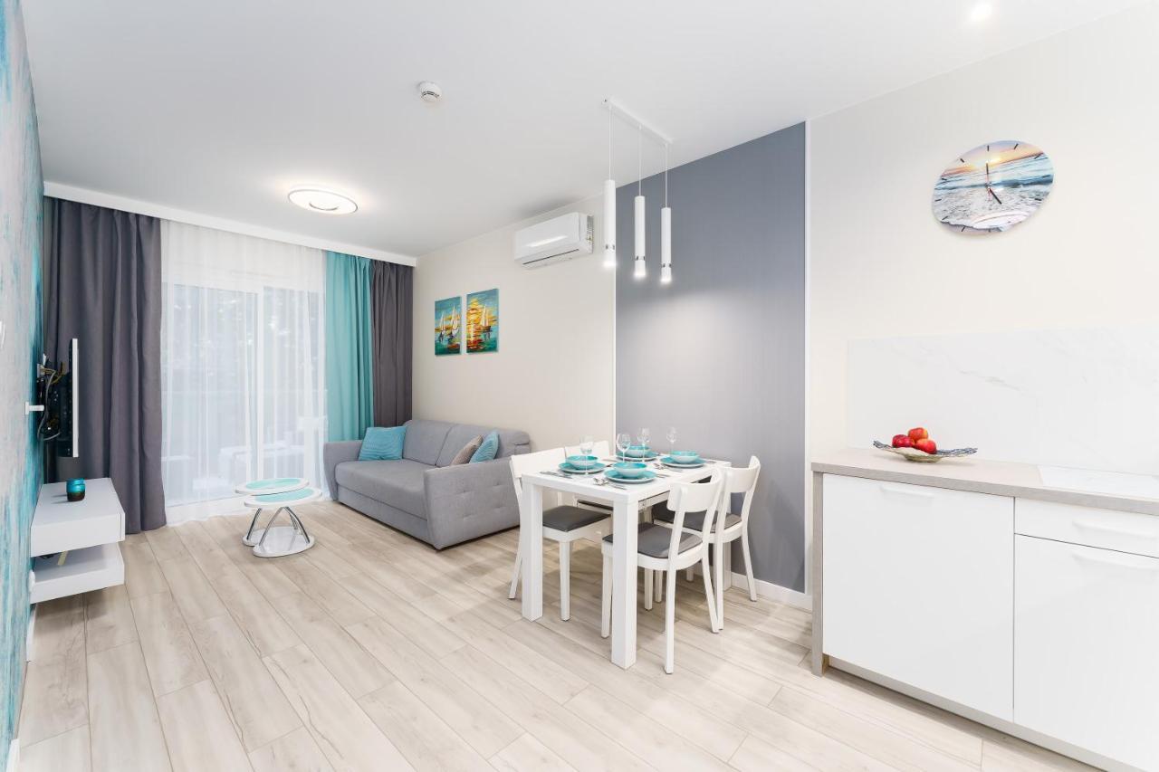 Apartament Z Widokiem Na Morze - Blekitna Perla By Perlowa Przystan Rent Sianozety Dış mekan fotoğraf
