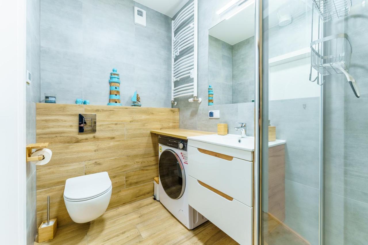 Apartament Z Widokiem Na Morze - Blekitna Perla By Perlowa Przystan Rent Sianozety Dış mekan fotoğraf