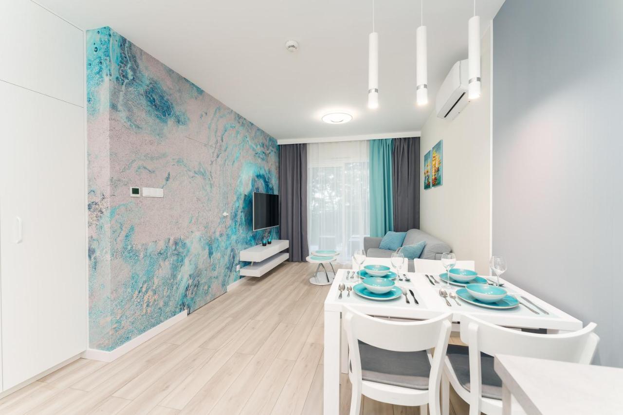 Apartament Z Widokiem Na Morze - Blekitna Perla By Perlowa Przystan Rent Sianozety Dış mekan fotoğraf
