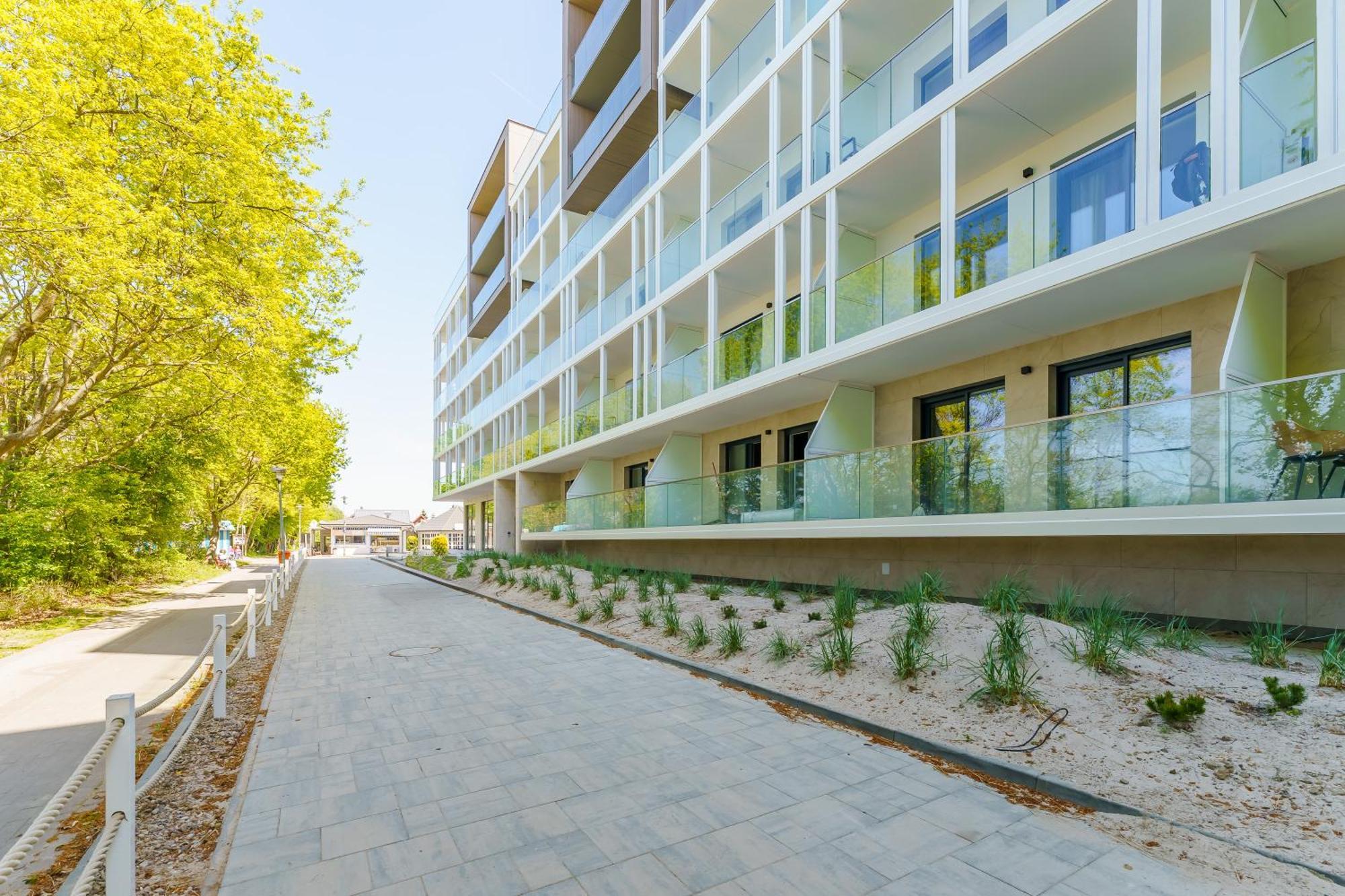 Apartament Z Widokiem Na Morze - Blekitna Perla By Perlowa Przystan Rent Sianozety Dış mekan fotoğraf