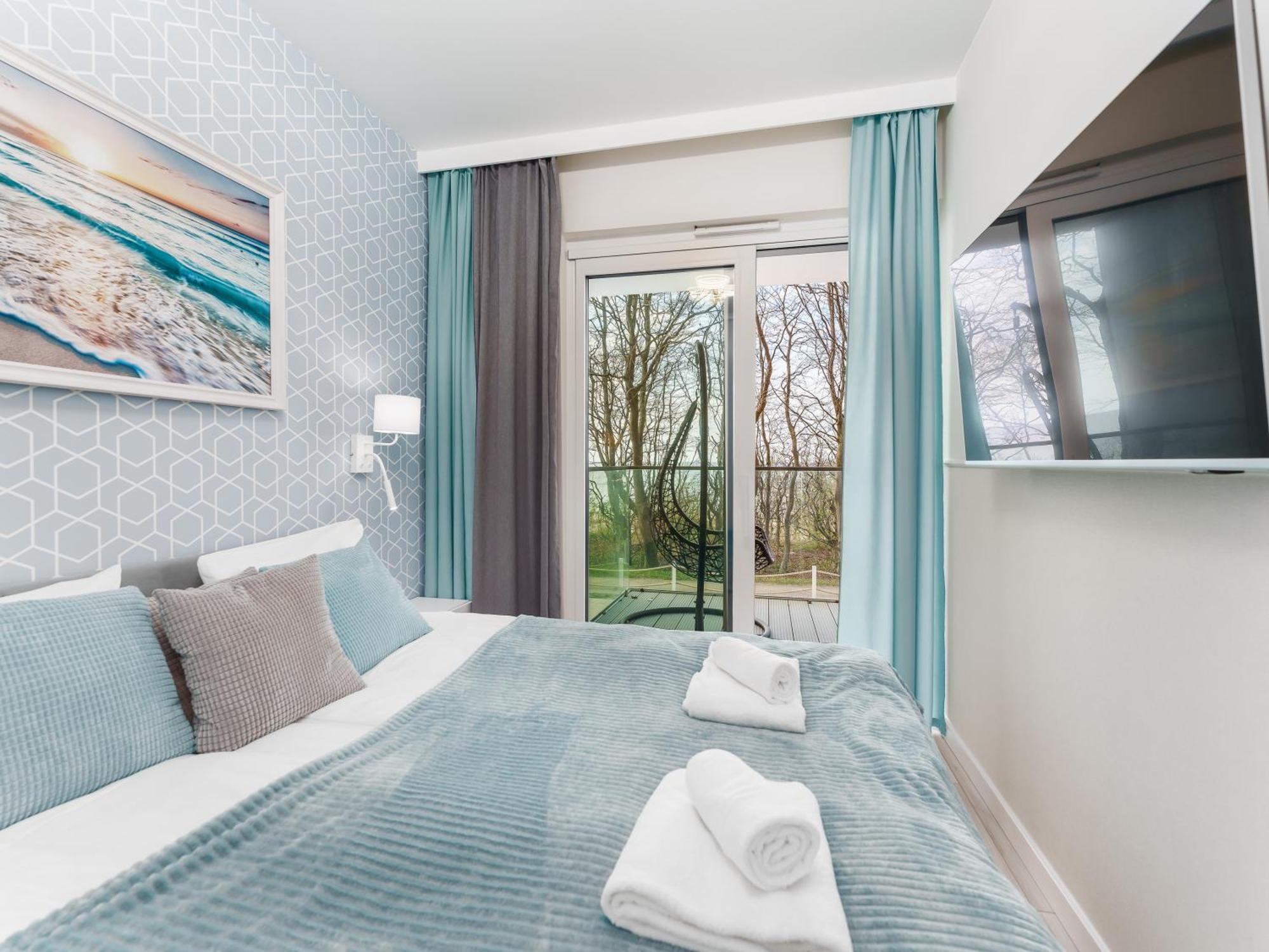 Apartament Z Widokiem Na Morze - Blekitna Perla By Perlowa Przystan Rent Sianozety Dış mekan fotoğraf
